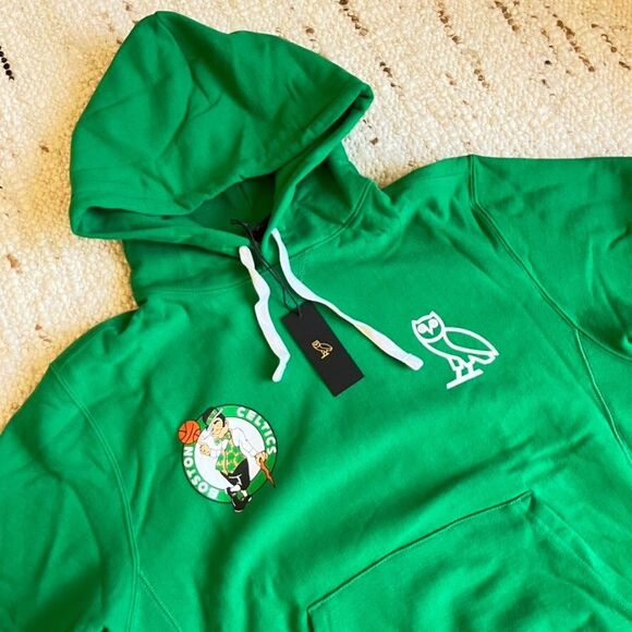 NEW OVO Boston Celtics Hoodie October’s Very Own Drake Jersey Tatum Nike - Picture 6 of 14